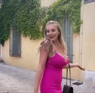 Pink dress