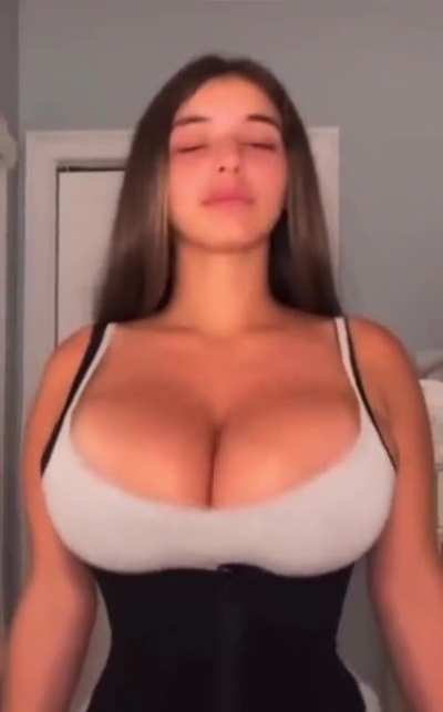 Amber Ajami&rsquo;s boobs pop out