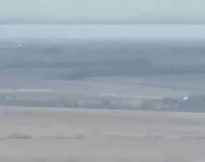 The QUICK DEATH unit of the State Border Guard Service of Ukraine successfully neutralized a Russian machine gun position using an FPV drone