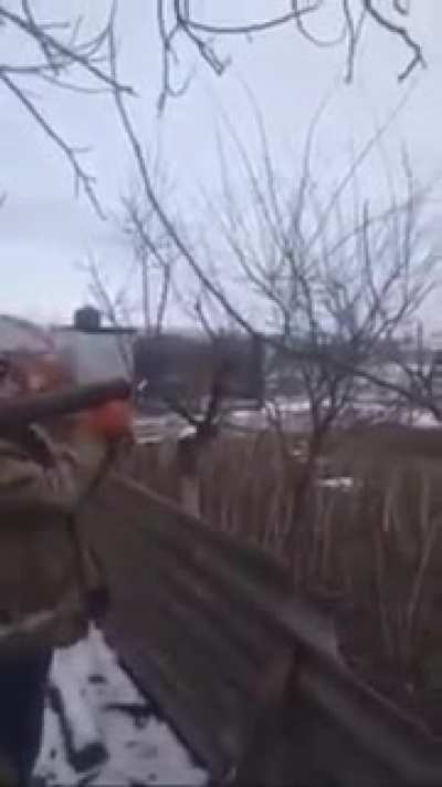 Homemade grenade launcher