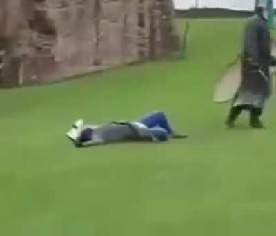 HMFT after I get bashed in the face with a shield.
