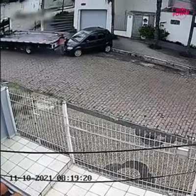 Poor guy having a really bad day
