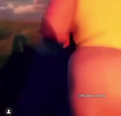 Is that d*baby in the end?