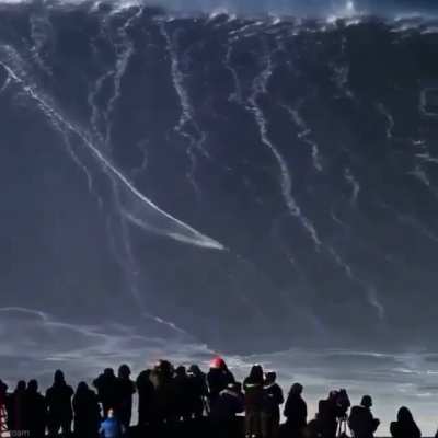 Surfing in Nazare, Leiria Portugal