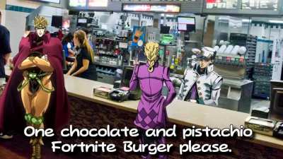 Giorno and DIO's Fathers Day brunch