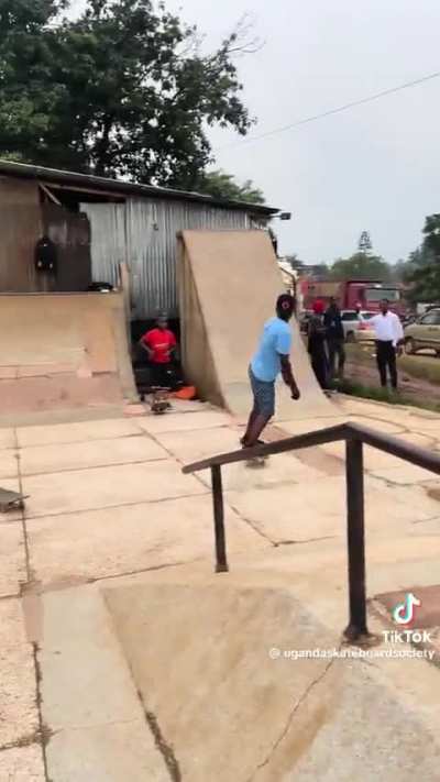The Uganda skateboard society