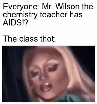 I was failing chemistry mom!