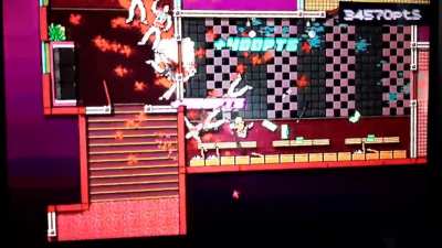 This is the fastest I've ever cleared a stage, using a knife.
