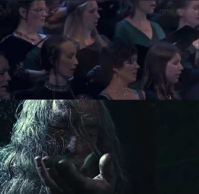 &ldquo;Oh you played in the LotR soundtrack? What part?&rdquo; &ldquo;The chains&rdquo;