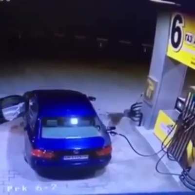 The driver is not aware of the situation