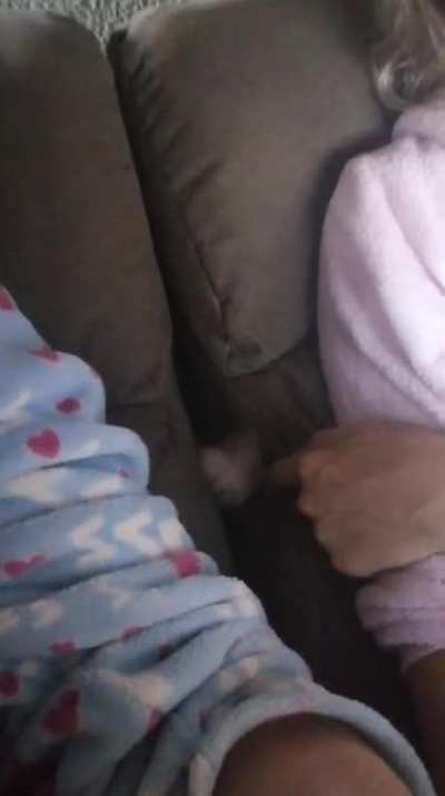 Touch the mommy