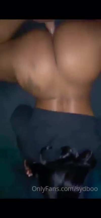 Knocking her shit back