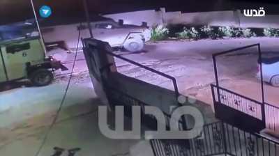 IDF truck stepping on dead body