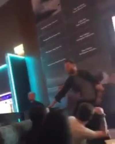 Man needs to shut up and sit down