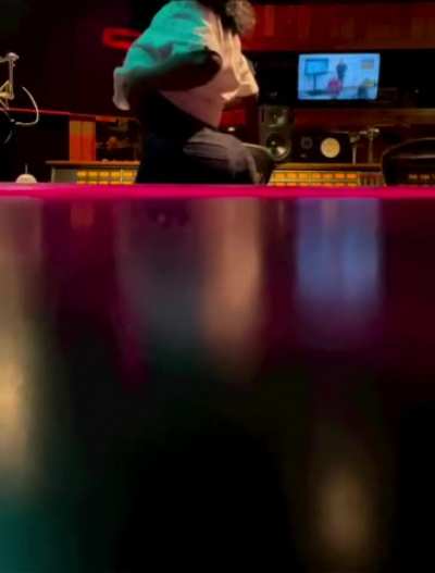 sza in the studio