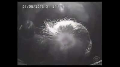 Footage of the girlfriend and daughter of Philando Castile in police custody moments after he was shot by police. Heartbreaking.