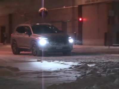 Snow in the city