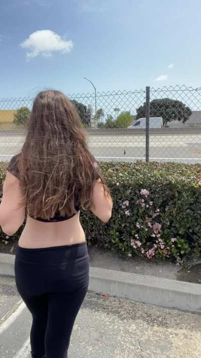 Boobs on the go!