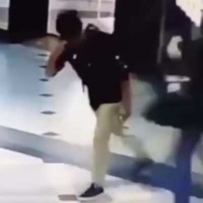 Casual walk in a mall