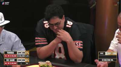 Poker is truly a silly game...