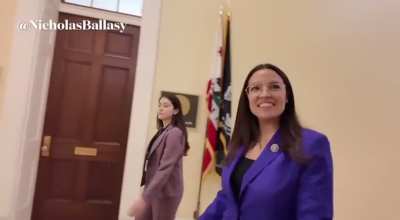 AOC on Zohran&rsquo;s meeting with DT:   &ldquo;I trust him as the mayor-elect, he'll do what he thinks is best for the city of New York"