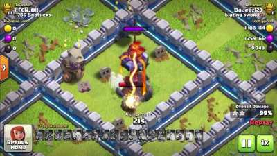 [VIDEO] The inferno tower doesn&rsquo;t kill him,he kills the inferno tower.