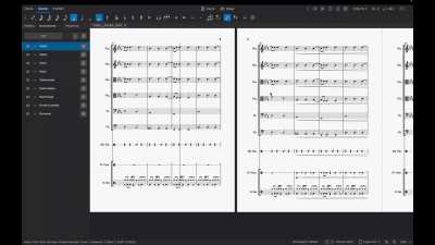 My arrangement of "Molly" for my Juilliard class: