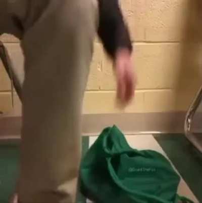 He had enough