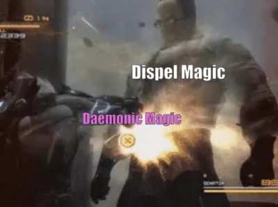 That&rsquo;s some cool magic you got there, too bad I&rsquo;ll just dispell it