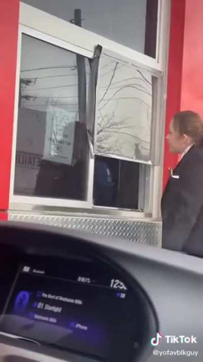 Karen gets heckled at drive through