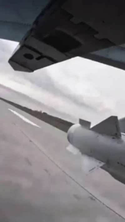 RU pov Russian SU-34 Bomber completed missions over Ukraine (aircraft intact not shot down) near Kharkiv region