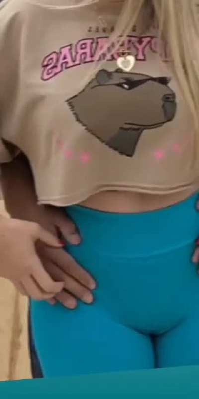 Aline Fuchter (stories encoxada)