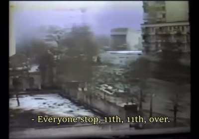Radio transmissions and scenes from part 2 of the “60 hours of the Maikop Brigade” documentary. Link for video in replies
