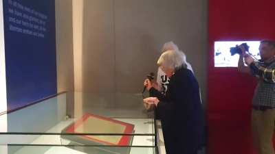 When you try to break the glass that&rsquo;s shielding the Magna Carta&hellip;.