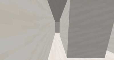 Impossible Geometry in Minceraft: The Long Hallway