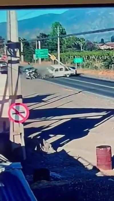Head on collision