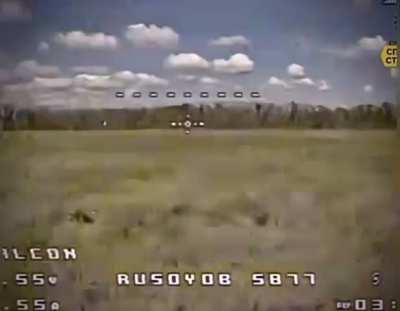 Russian FPV operator calmly awaits death, courtesy of 90/81 Apachi unit