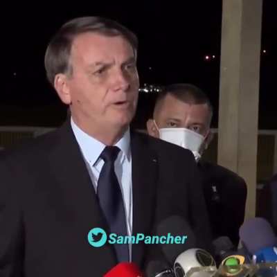 Bolsonaro acaba de assumir que os mortos por Coronavirus est&atilde;o sendo divulgados mais tarde para n&atilde;o aparecer no Jornal Nacional