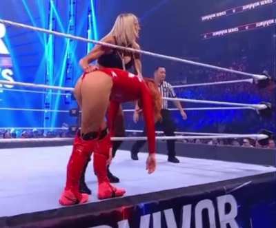Becky Lynch wedgie