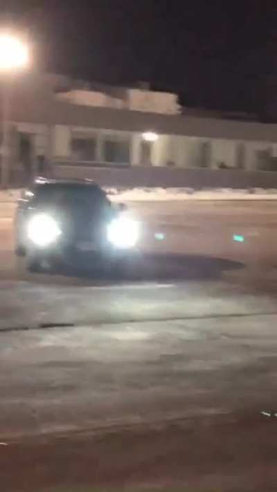 Yeah, you drive away!