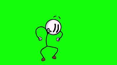 Rte gets distracted by Henry the Stickman