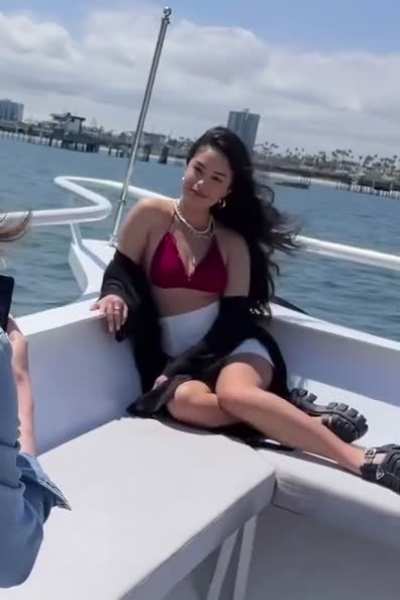 Bikini Top on a Yacht