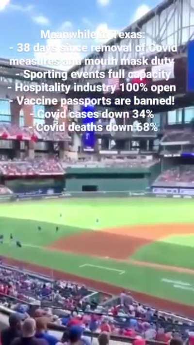 Texas fully open