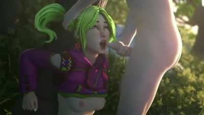 FN Zoey Fortnite 3D porn