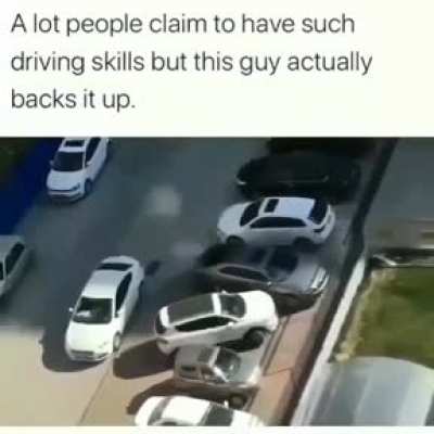 He did indeed back it up
