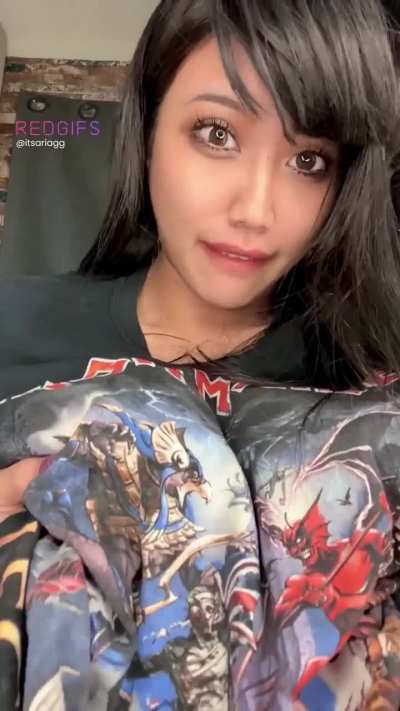 My innocent face ft my monster asian titties [Drop]