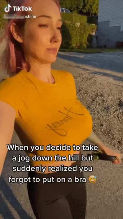 going down the hill