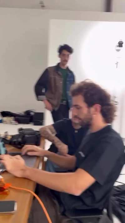 BTS of Barbara shooting for Harper&rsquo;s Bazaar Brasil, September 2024