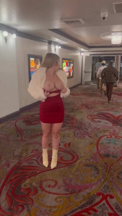 Being sneaky in Vegas ;)