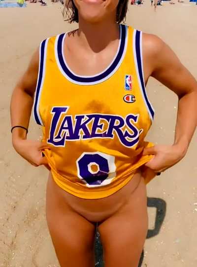 Wearing nothing under my jersey